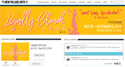 Desktop Screenshot of newvillagearts.org